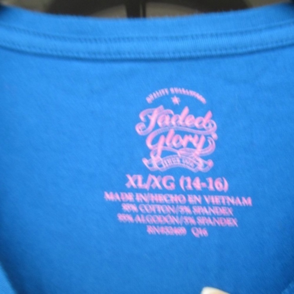 3/$9 2 tops girls long sleeve shirts casual tops girls XL 14 - 16 - Picture 8 of 13